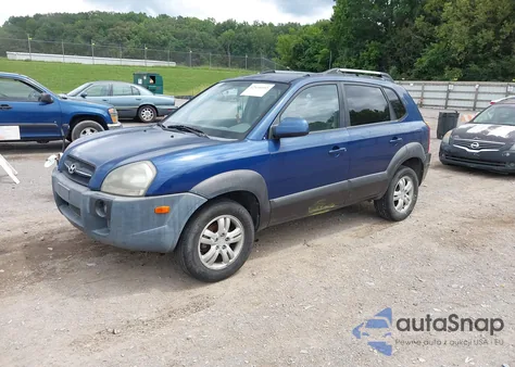 2006 Hyundai Tucson Gls/Limited from USA, damaged, VIN KM8JN72D06U273676